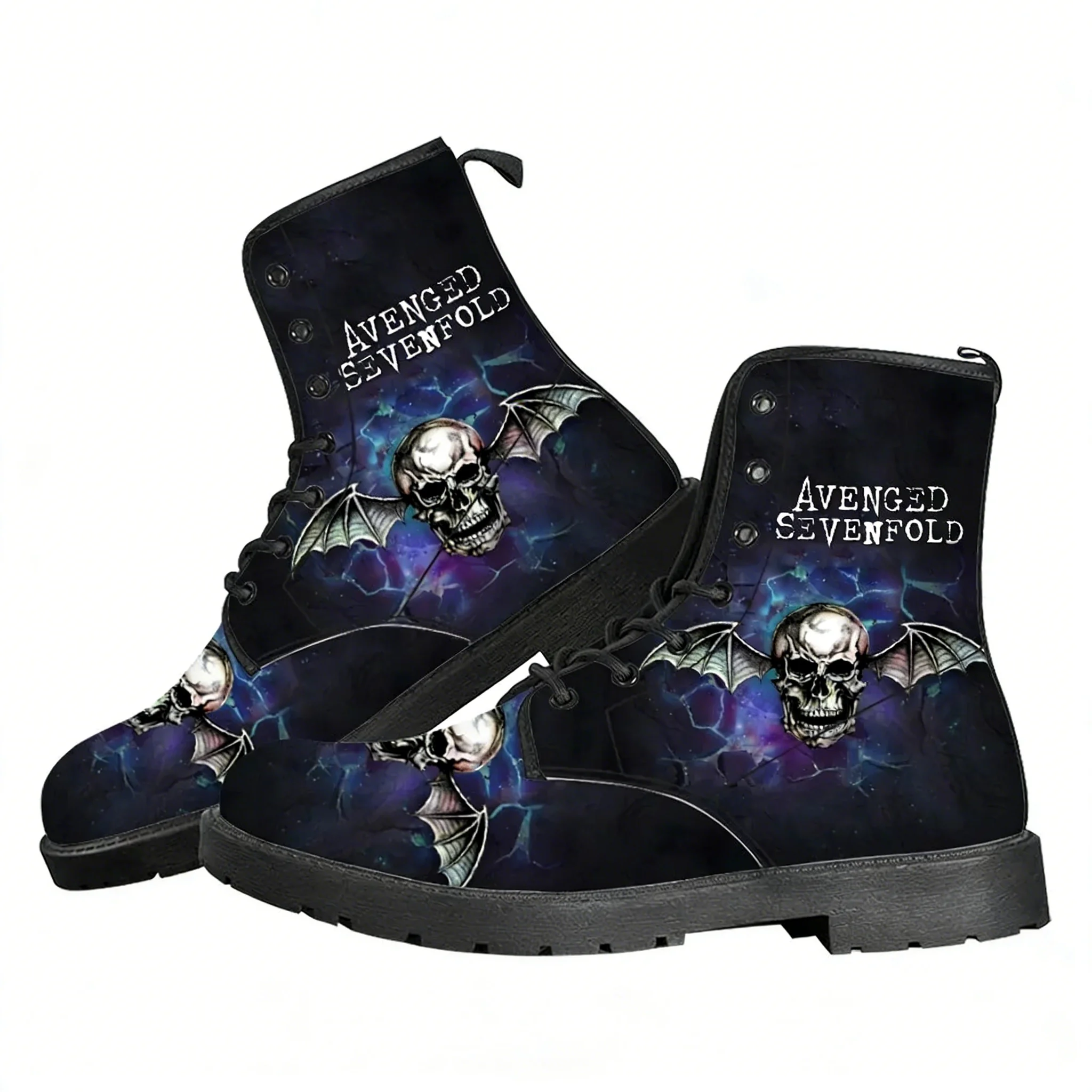 Vintage Fashion Boots - Avenged Sevenfold Recurring Nightmare Vintage Casual
