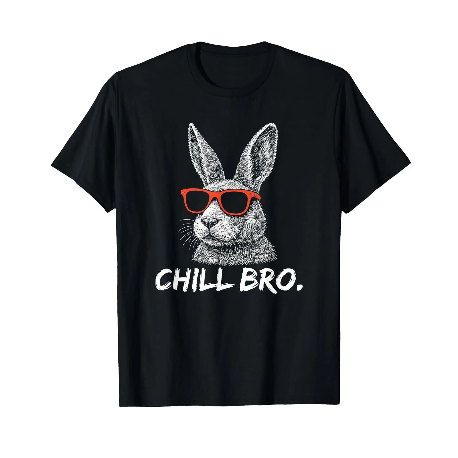 Vintage Fashion Ads - Sponsored Ad Chill Bro Funny Bunny