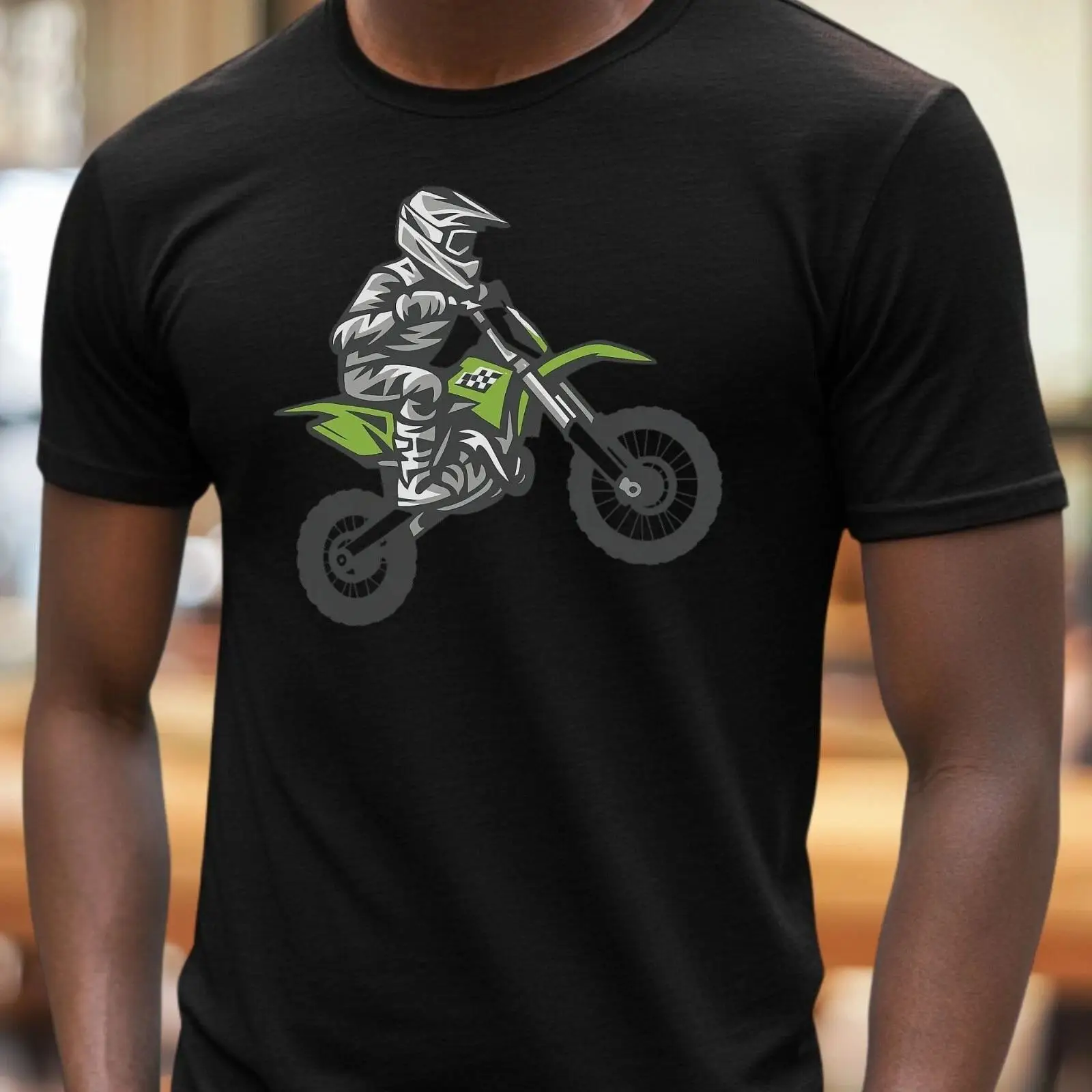 T Shirt Herren Kinder Motorcro - Vintage Fashion Herren ulasan dan harga