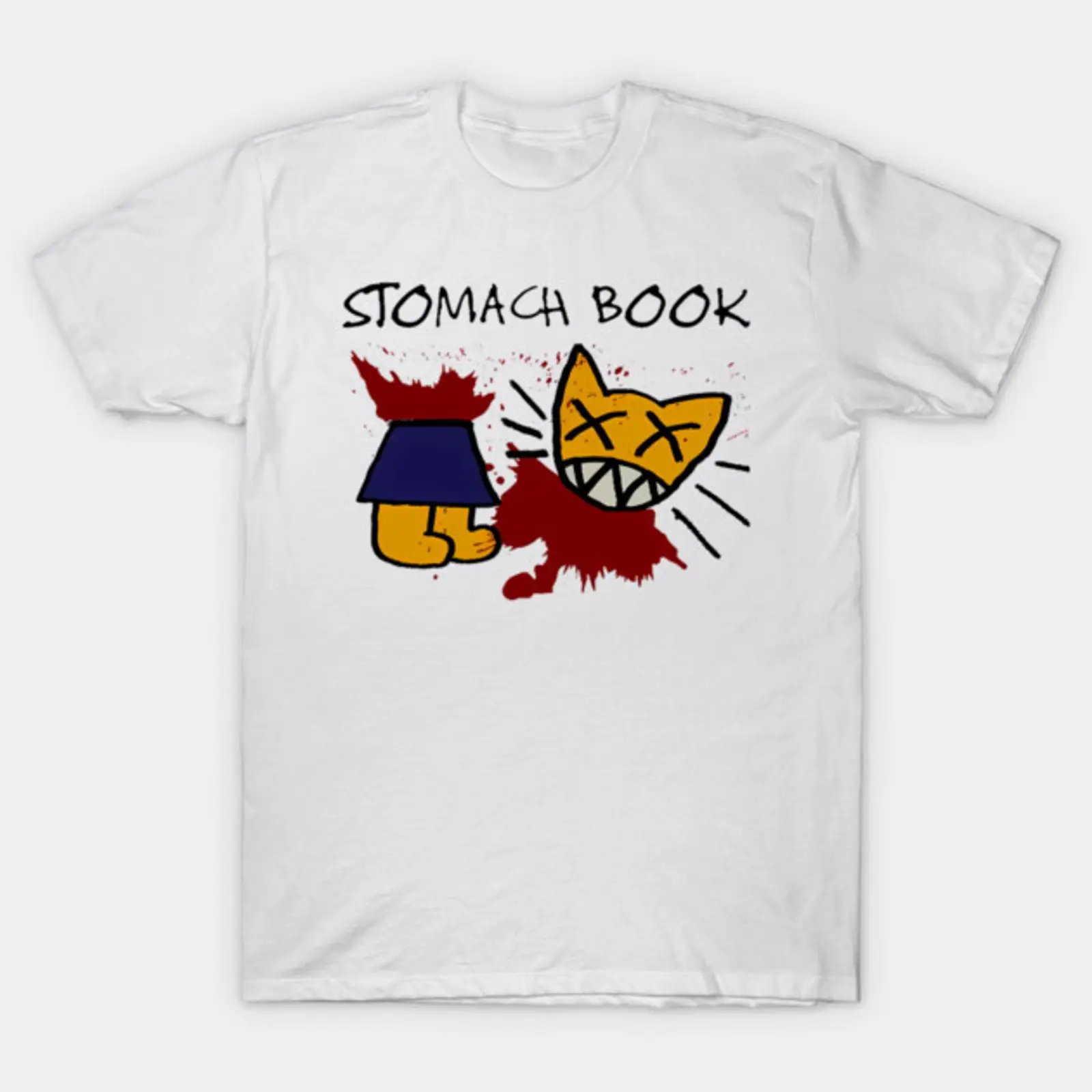 STOMACH BOOK Cats Album T Shir - Vintage Fashion Books ulasan dan harga