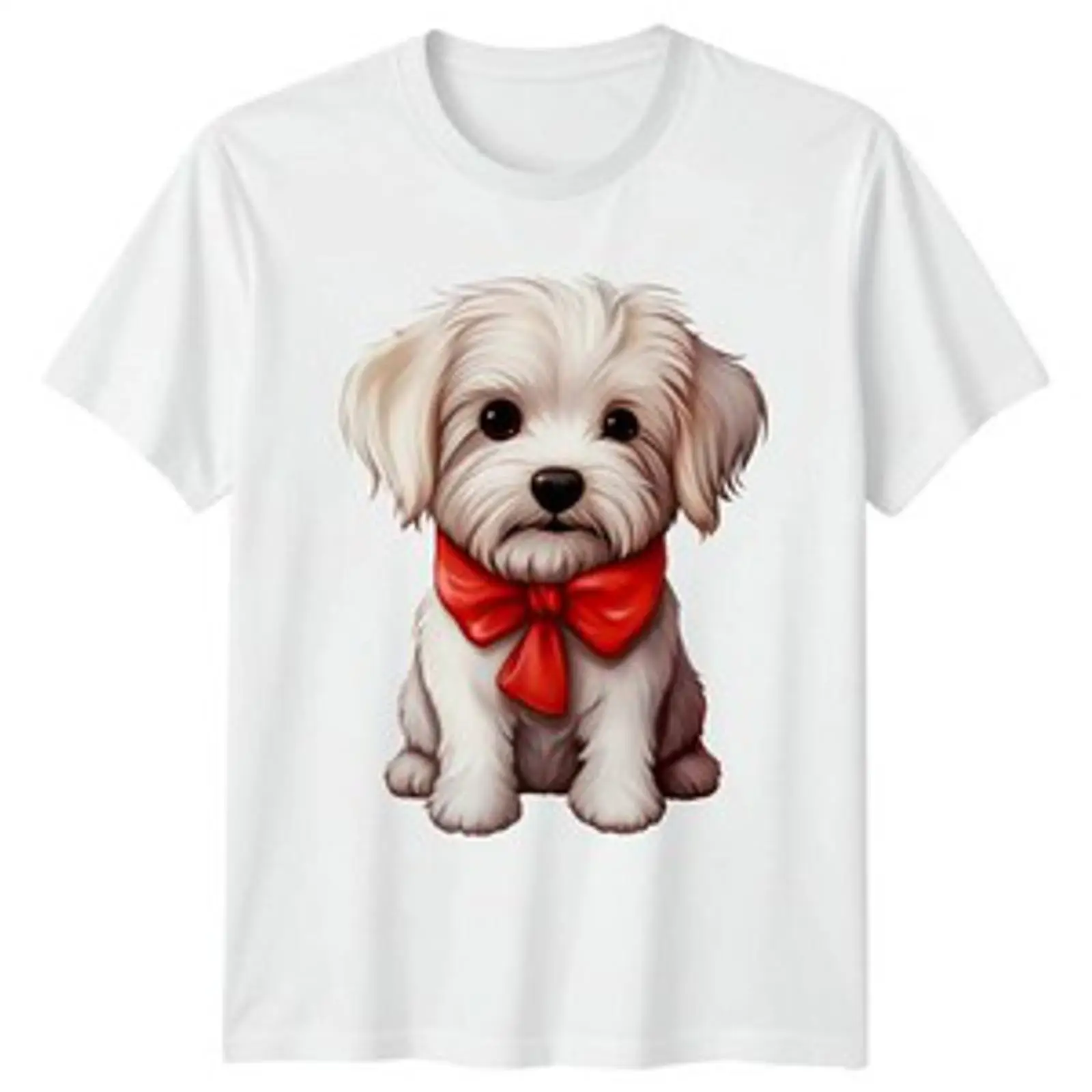 Malteser Hund Welpe Tiere Herr - Vintage Fashion Herren ulasan dan harga