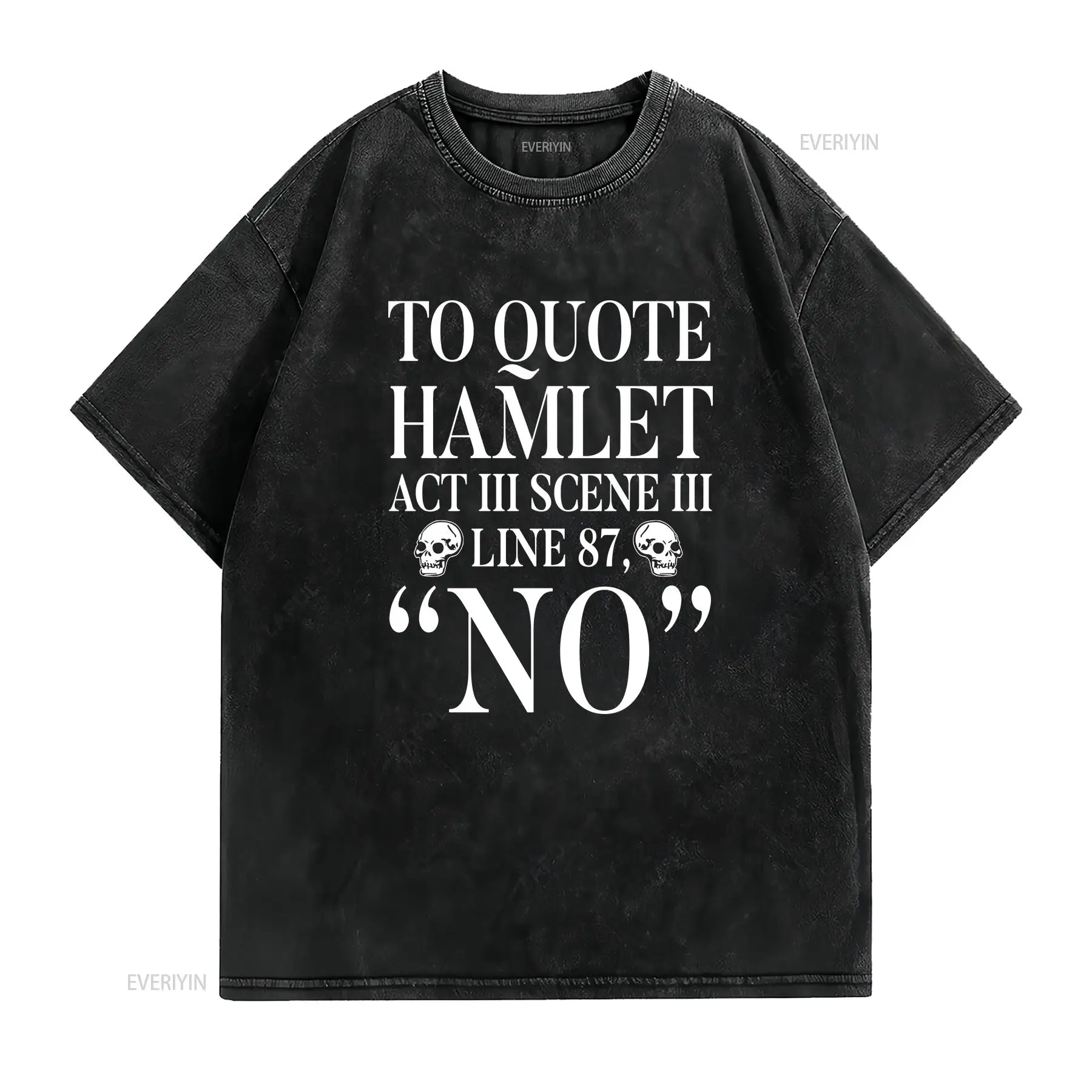 To Quote Hamlet T Shirt Shakes - Vintage Fashion Books ulasan dan harga