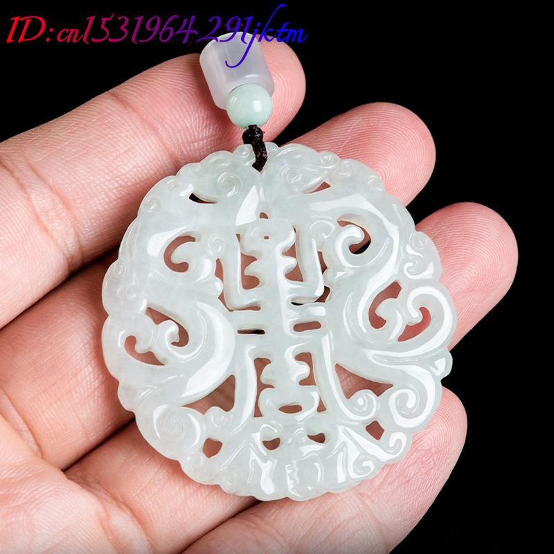 Burmese Jadeite Dragon Pendant - Vintage Fashion Women ulasan dan harga