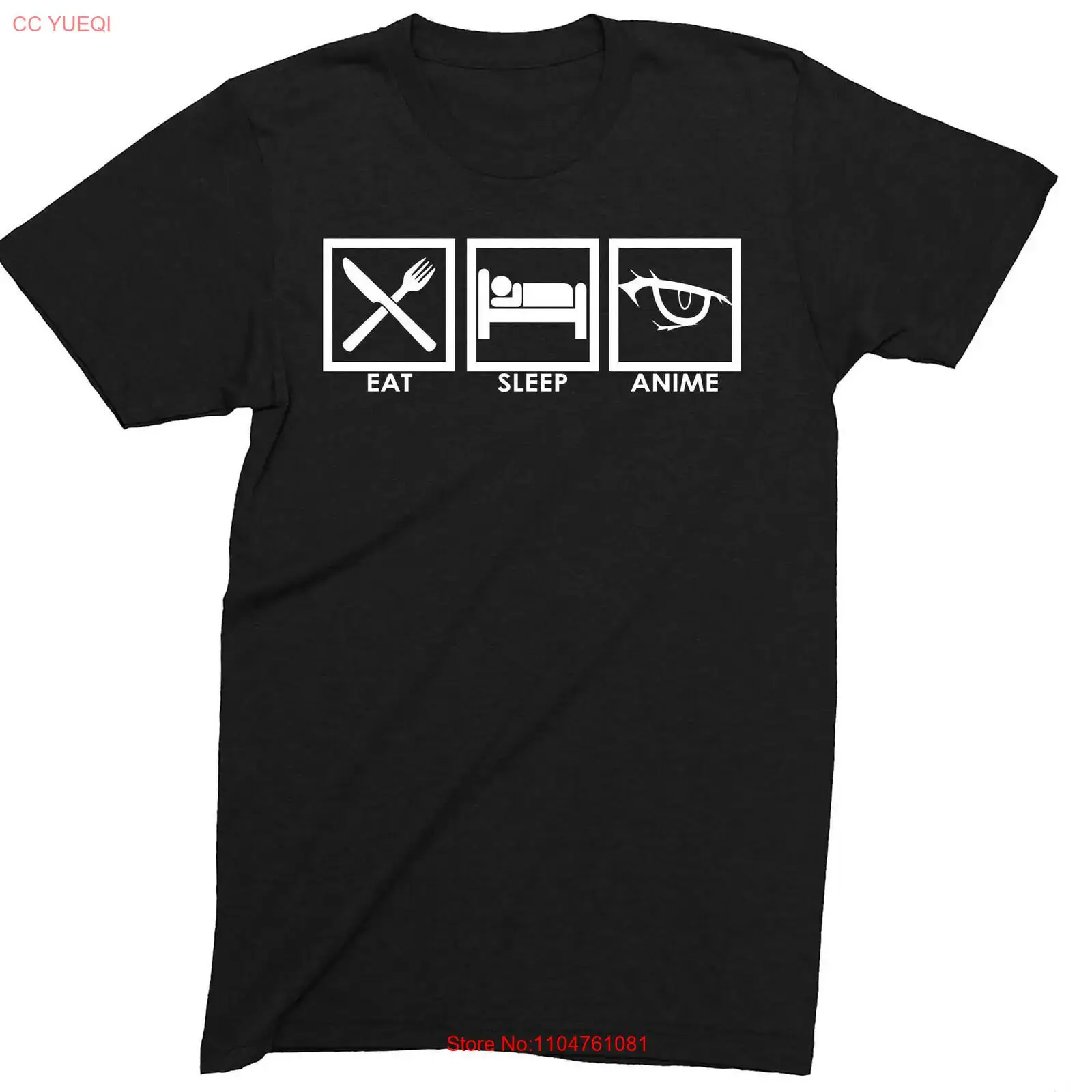 Eat Sleep Anime Funny Novelty  - Vintage Fashion Ideas ulasan dan harga