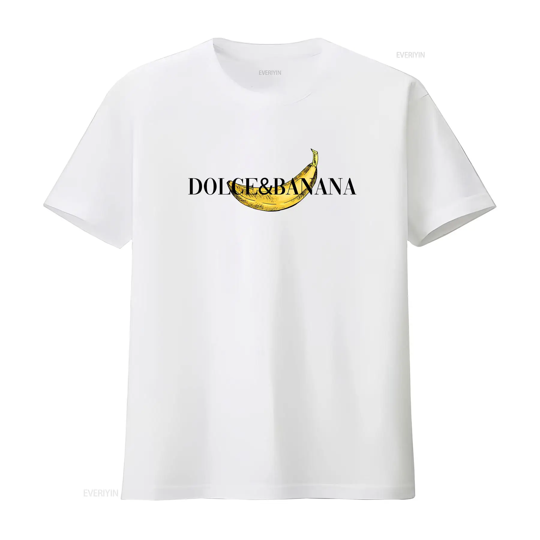 White T Shirt for men Dolce Ba - Vintage Fashion Wear ulasan dan harga