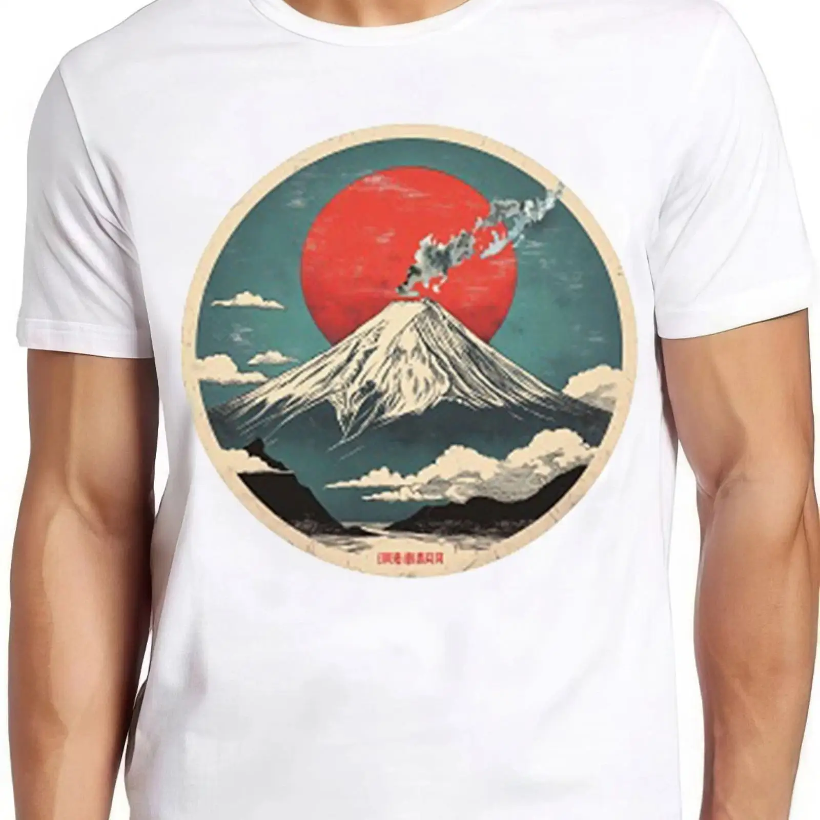 Fuji T Shirt san Mount Japan I - Vintage Fashion In Tokyo ulasan dan harga
