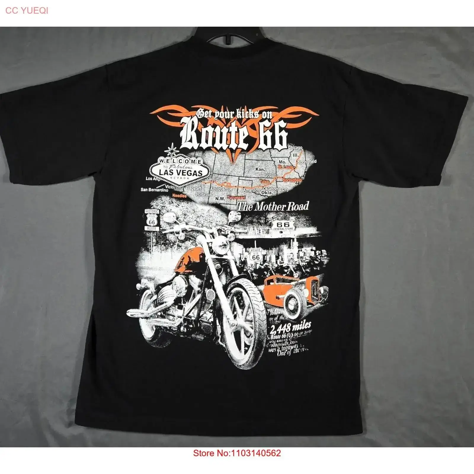 Las Vegas Route 66 Motorcycle  - Vintage Vegas Fashion ulasan dan harga