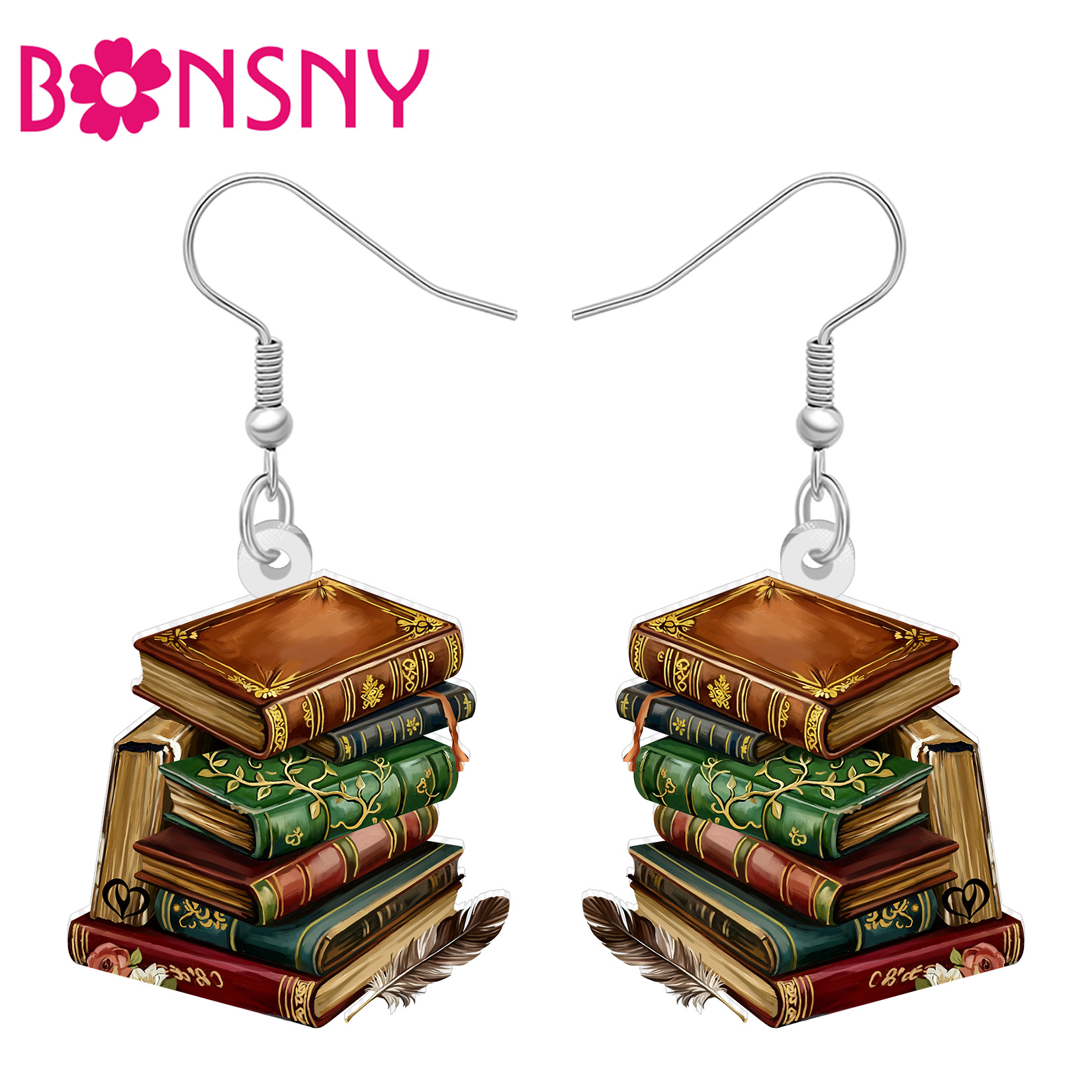 BONSNY Acrylic Classical Books - Vintage Fashion Books ulasan dan harga