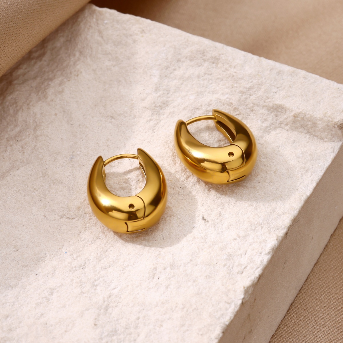 Vintage Small Oval Hoop Earrin - Vintage Fashion Ideas ulasan dan harga