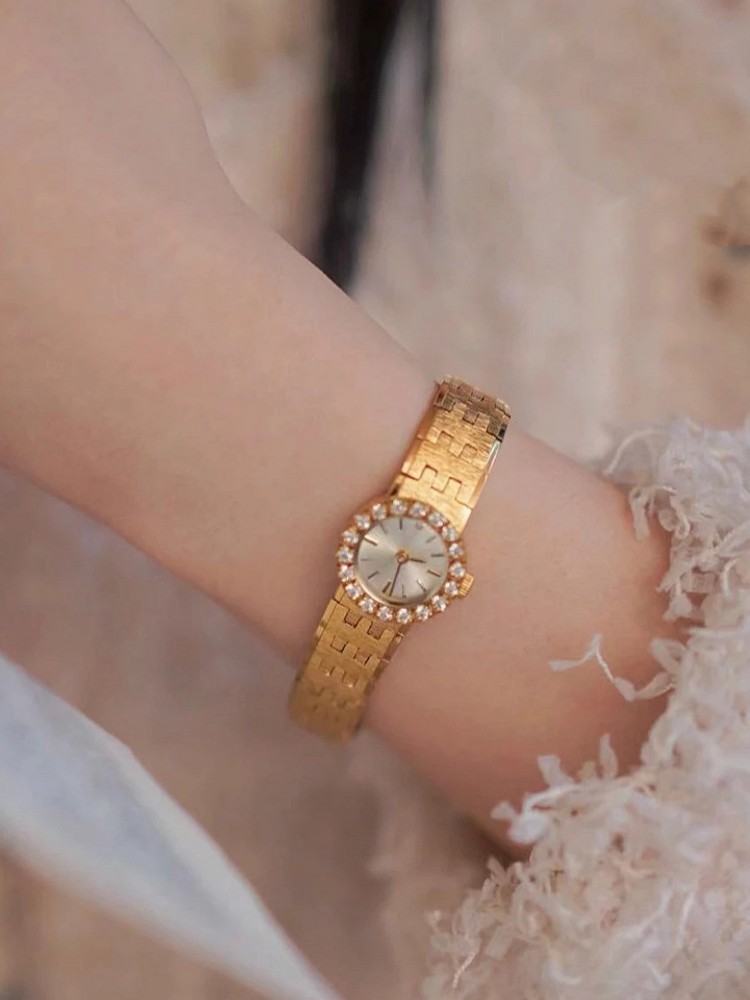 Vintage Women Golden Plated Di - Vintage Fashion Ideas ulasan dan harga
