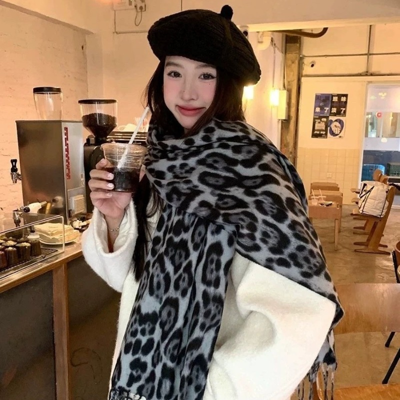 2025 New Retro Silk Leopard Pa - Vintage Fashion Wear ulasan dan harga