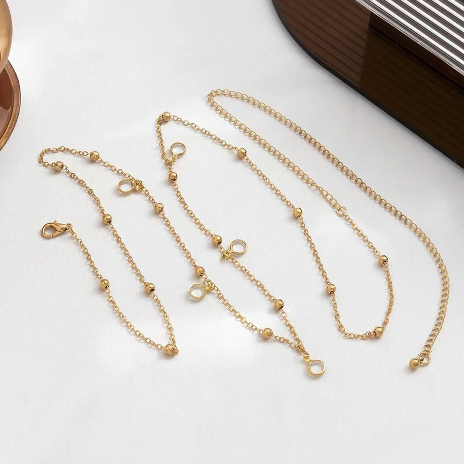 Trendy Minimalism Belly Chains - Vintage Fashion Guild ulasan dan harga