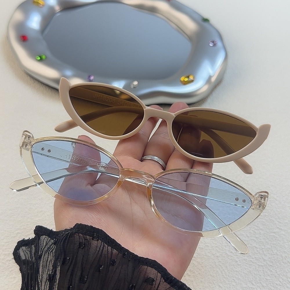 Fashion Half-frame Cat Eye Sun - Vintage Fashion Photography ulasan dan harga