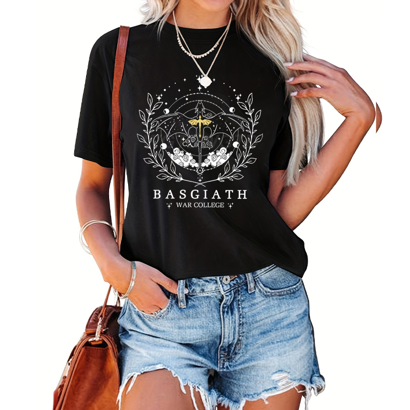 Funny Vintage Dragon Graphic T - Vintage Fashion Books ulasan dan harga