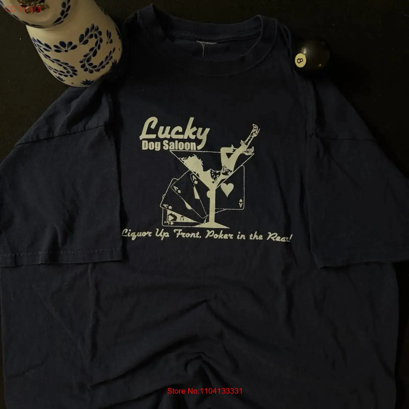 Vintage 1990s Lucky Dog Saloon - Vintage Vegas Fashion ulasan dan harga