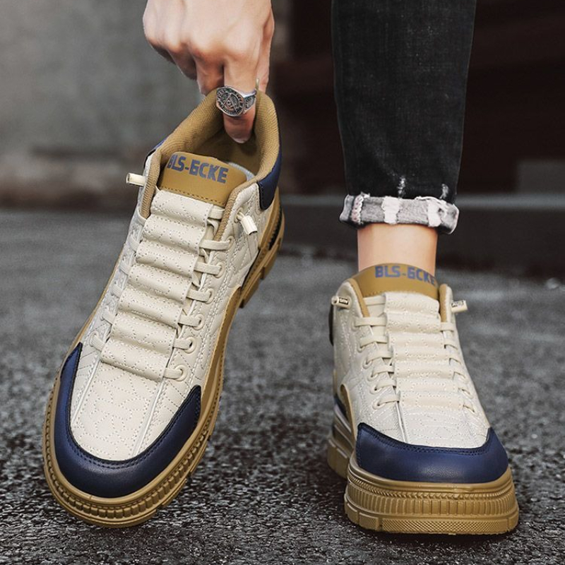 Slip-On Platform Men's Boots S - Vintage Fashion Boots ulasan dan harga