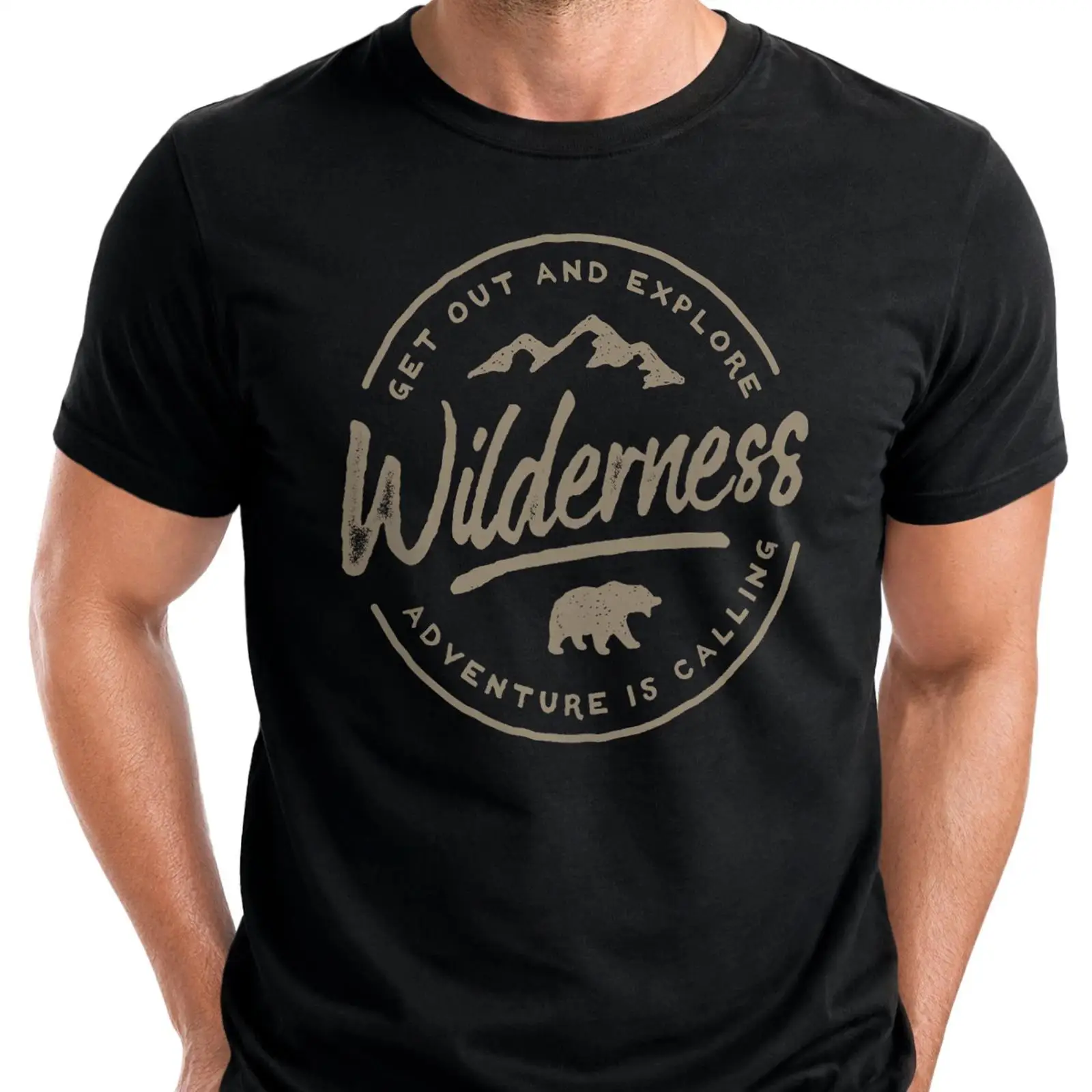 Neverless Print T Shirt Herren - Vintage Fashion Herren ulasan dan harga