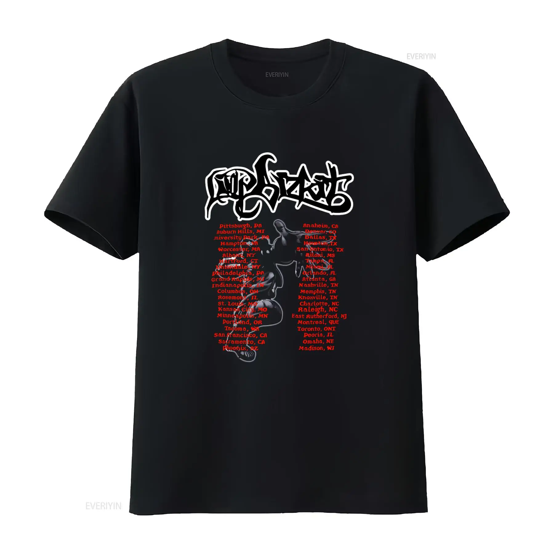 Limp Bizkit Band Tour Black  C - Vintage Fashion Ideas ulasan dan harga