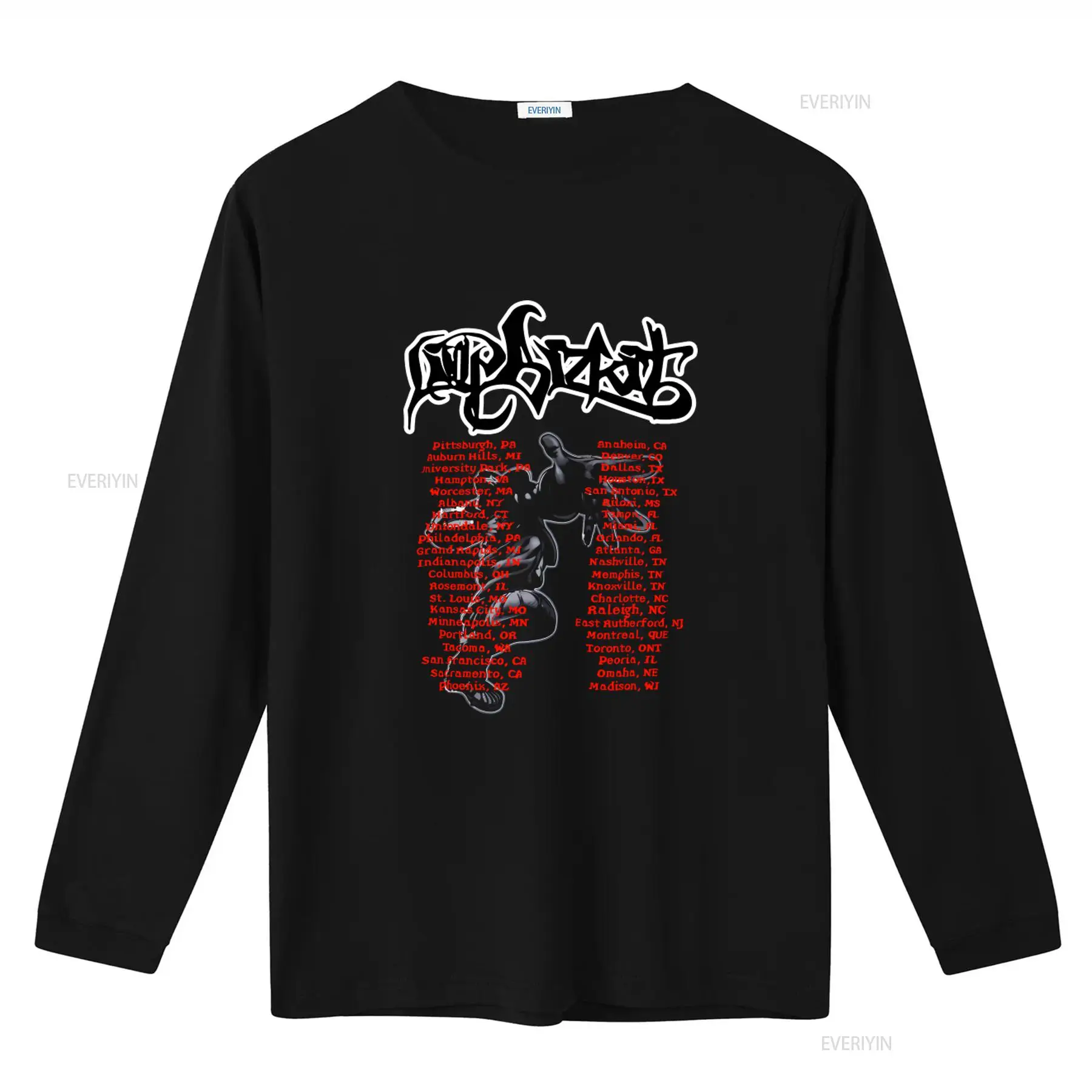 Limp Bizkit Band Tour Black  C - Vintage Fashion Ideas ulasan dan harga