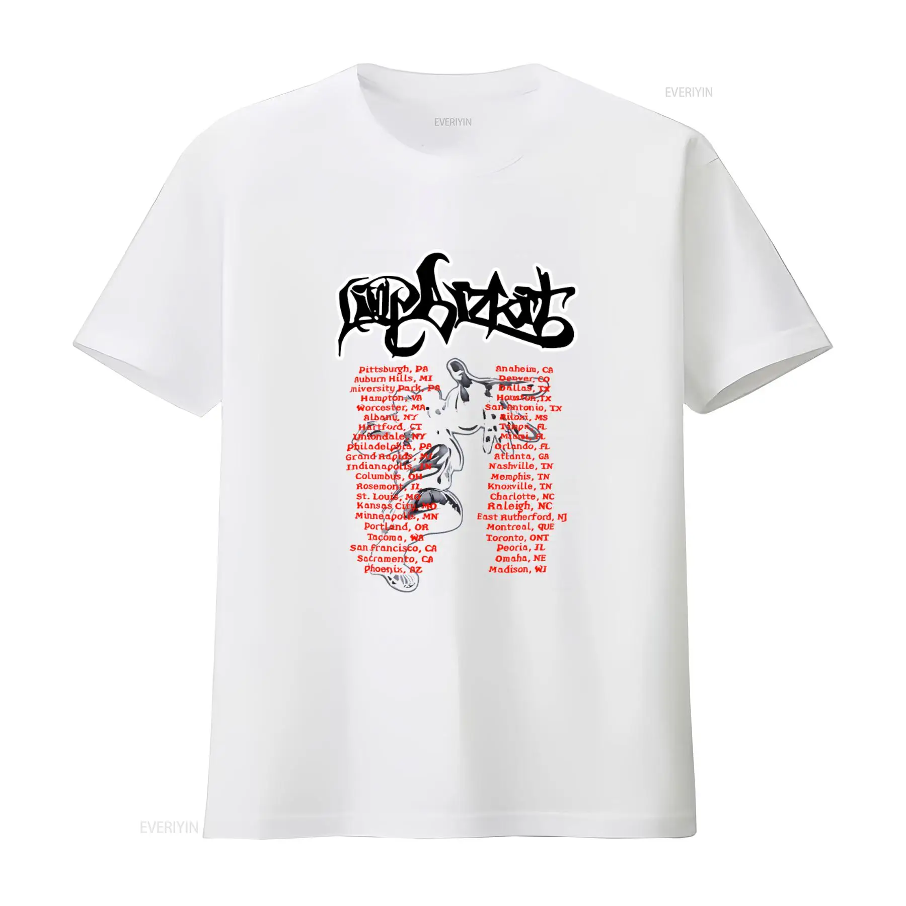 Limp Bizkit Band Tour Black  C - Vintage Fashion Ideas ulasan dan harga