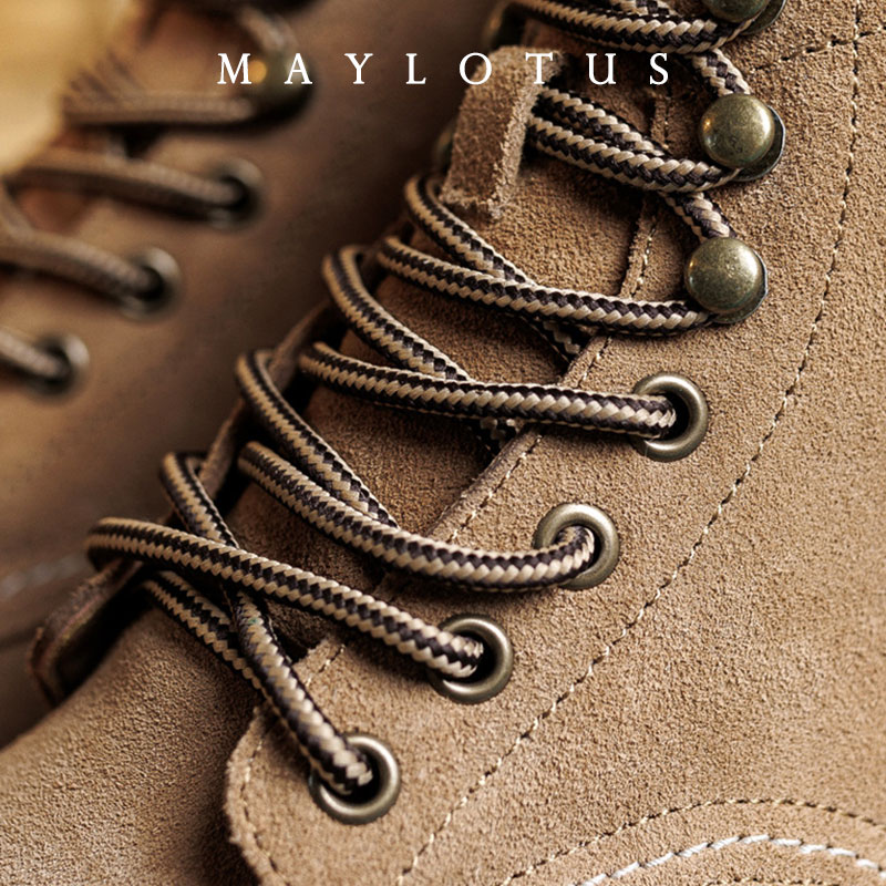 Suede Boot Goodyear-Welted Mot - Vintage Fashion Boots ulasan dan harga
