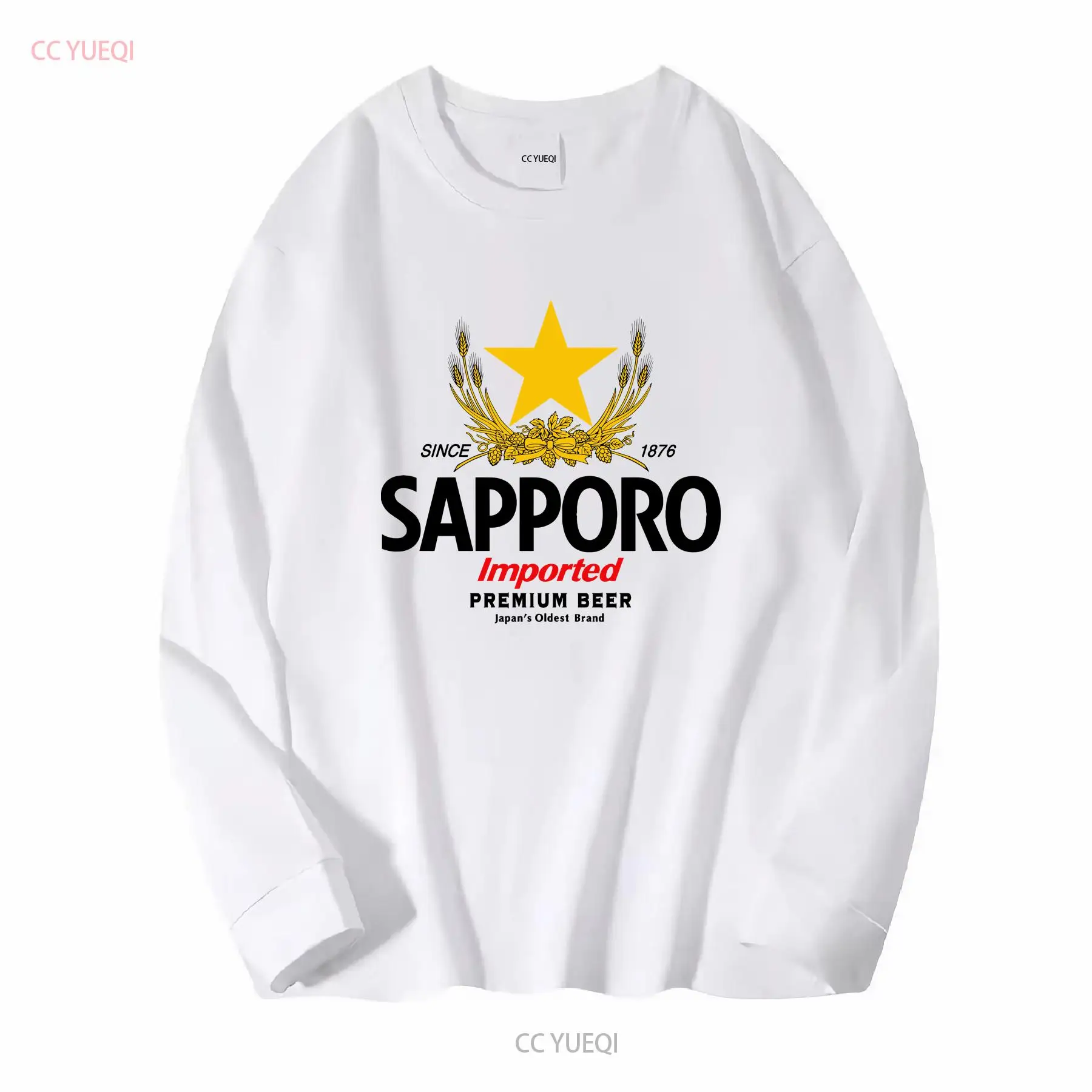 SAPPORO Brewery Japanese Beer  - Vintage Fashion Wear ulasan dan harga