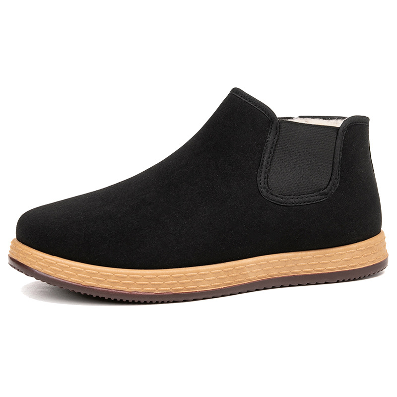 Men's Cotton Shoes Men's Winte - Vintage Fashion Boots ulasan dan harga
