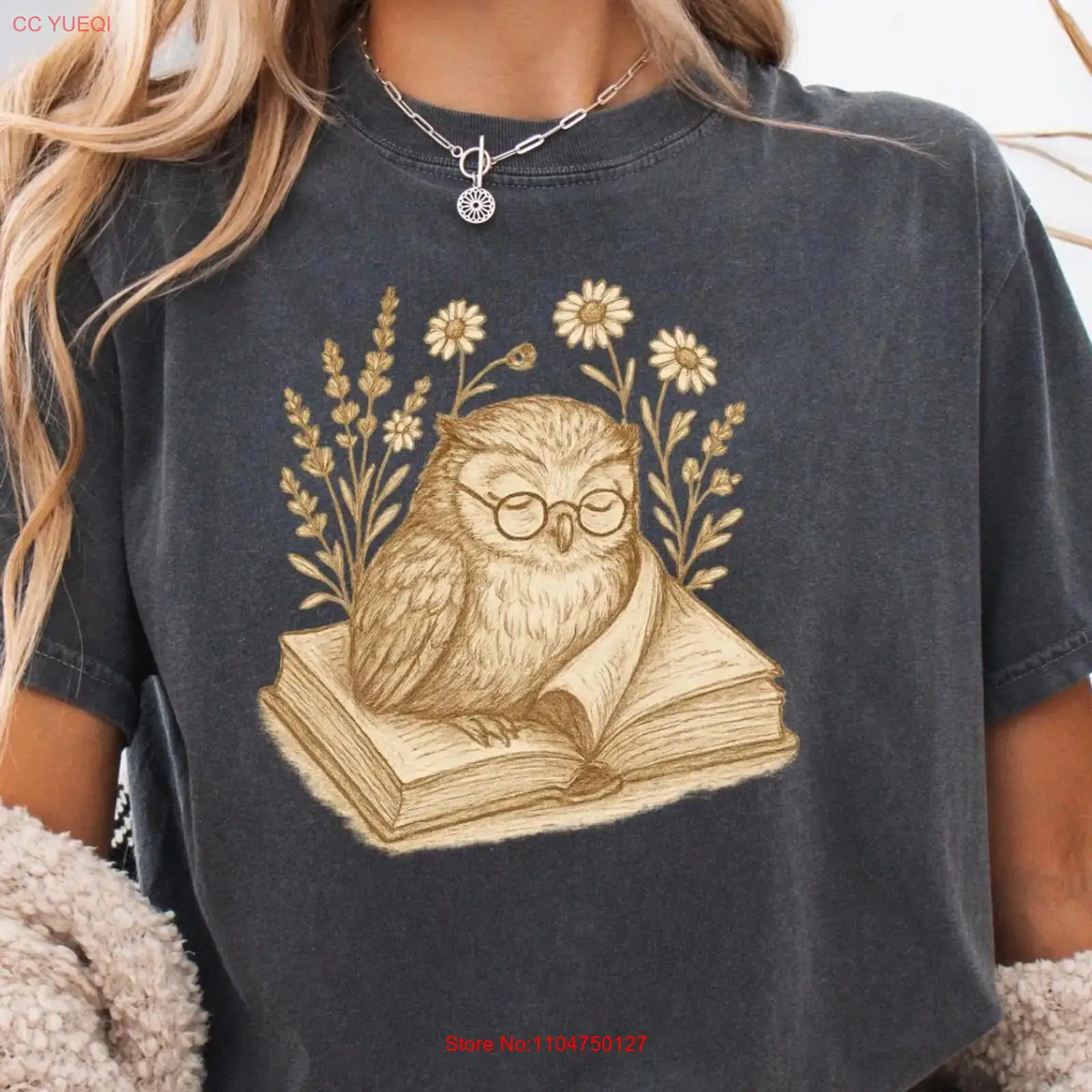 Book Lover T Shirt Librarian O - Vintage Fashion Books ulasan dan harga