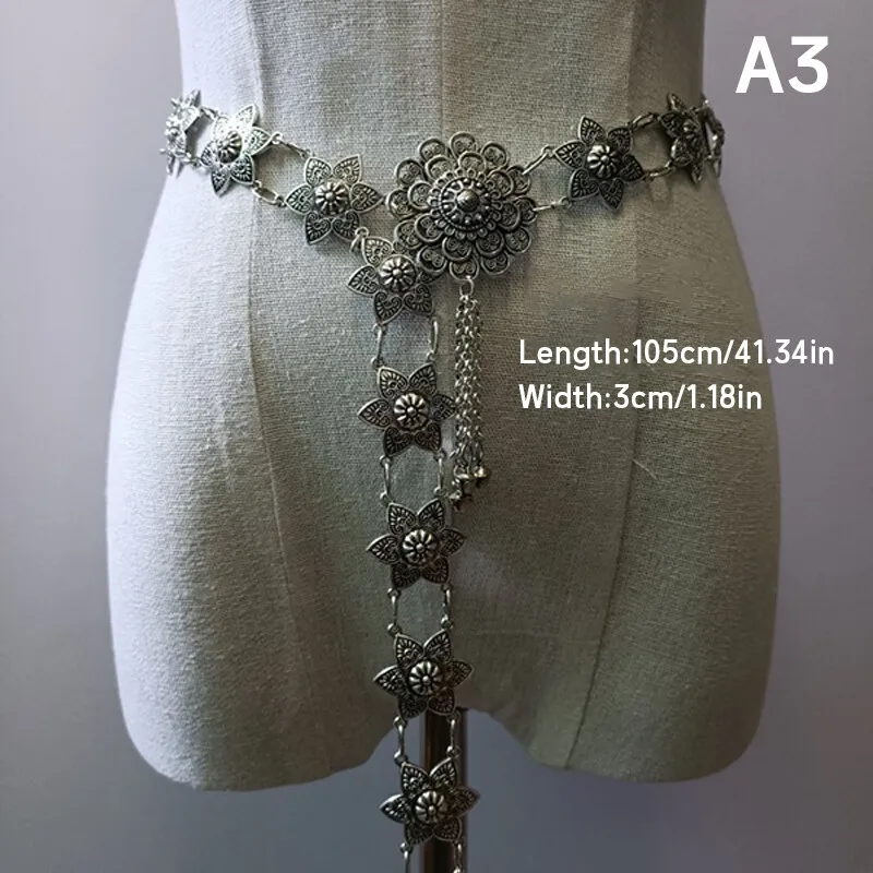 1PC Metal Thailand Waist Chain - Vintage Fashion Guild ulasan dan harga