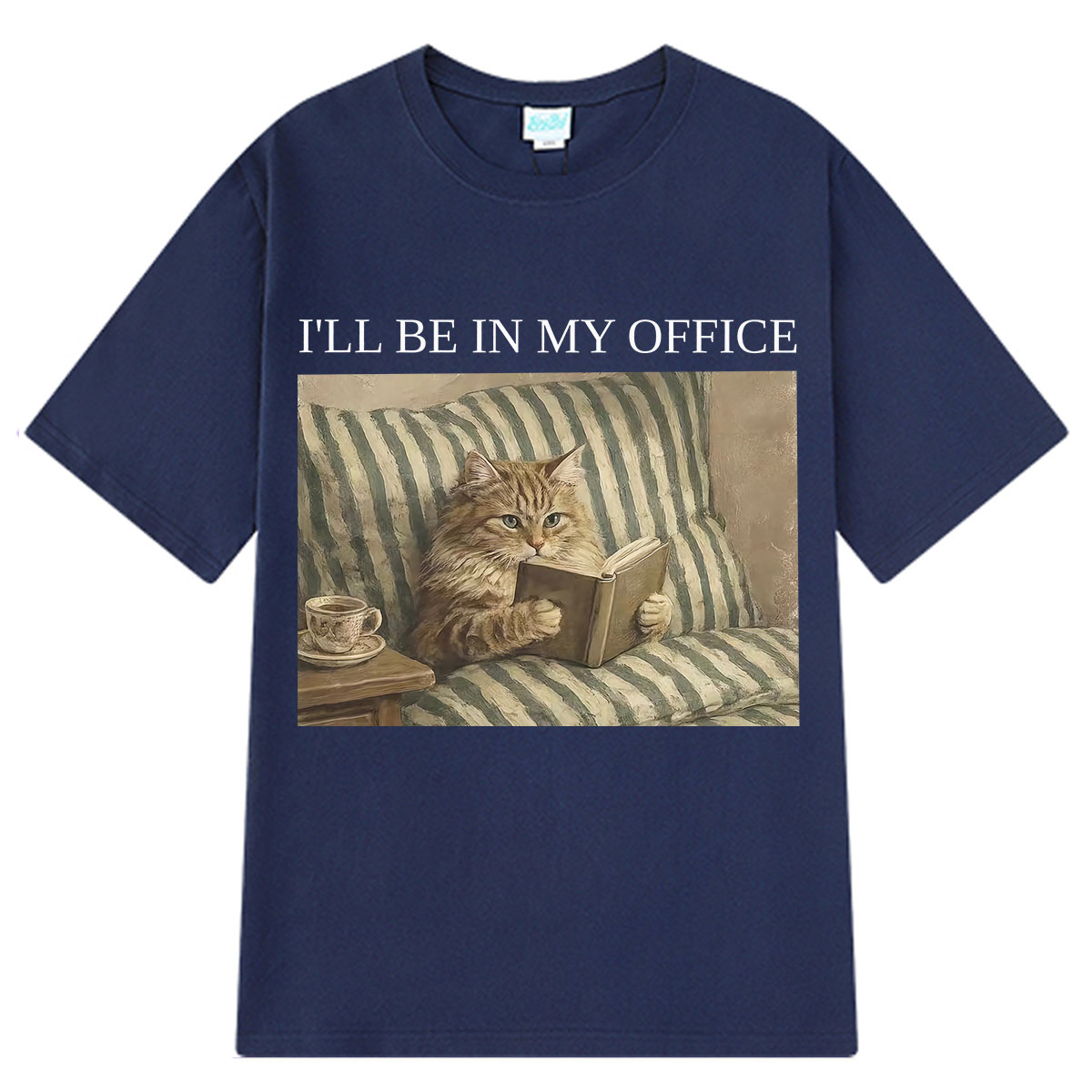 Ill Be in My Office Cat Funny  - Vintage Fashion Books ulasan dan harga