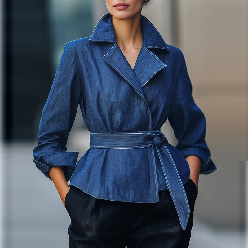 Fall Spring 2026 Fashion Denim - Vintage Fashion Women ulasan dan harga