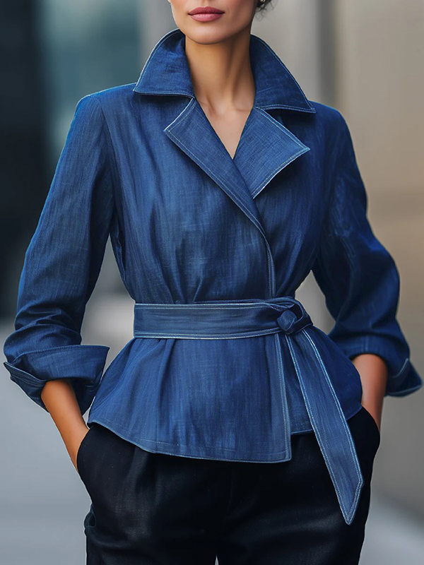 Fall Spring 2026 Fashion Denim - Vintage Fashion Women ulasan dan harga