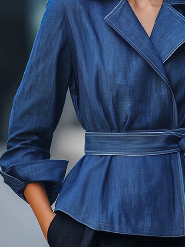 Fall Spring 2026 Fashion Denim - Vintage Fashion Women ulasan dan harga